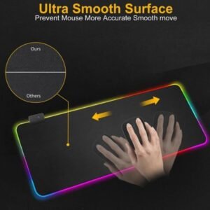 RGB LED Large Gaming Mouse mat