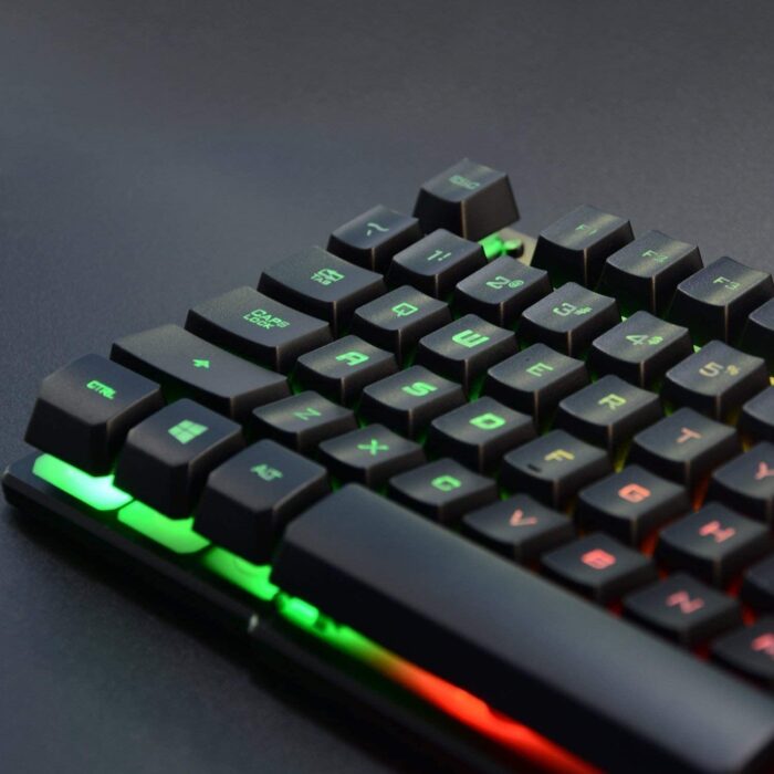 LED Backlit Mechanical Feeling Gaming Keyboard