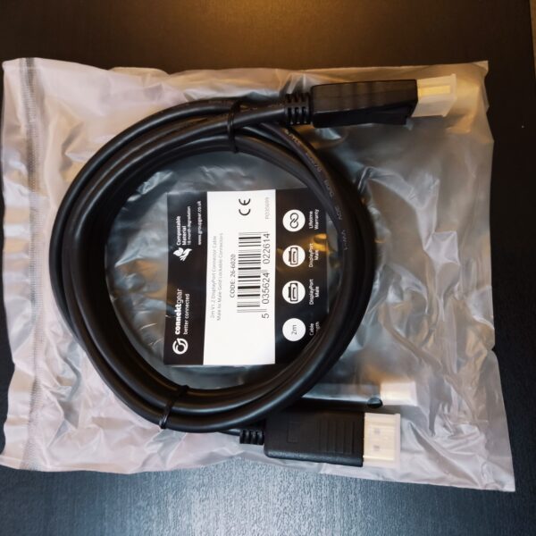 Câble d'affichage 1.2K ConnectGear DisplayPort v4 2 m
