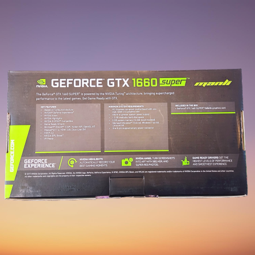 MANLI GeForce GTX 1660 Super Gallardo 6GB GDDR6