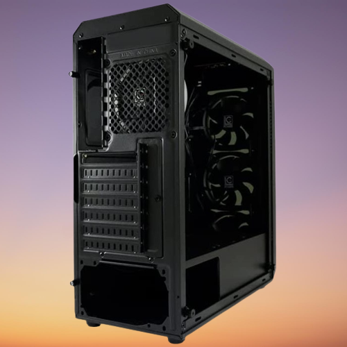 LC-Power 703B Quad-Luxx RGB Black Gaming Case