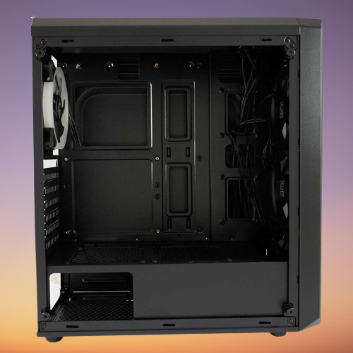 LC-Power 703B Quad-Luxx RGB Black Gaming Case