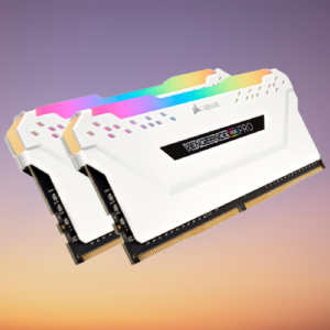 16GB DDR4 CORSAIR VENGEANCE RGB PRO SL 3200MHz (2 x 8GB) White