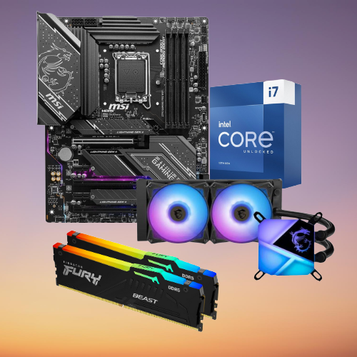 Set of Computer Parts