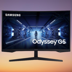 Samsung Odyssey G5 C27G54TQBU 27″ 144Hz Curved Monitor