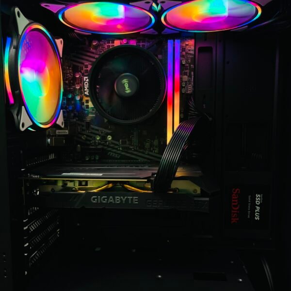 PC Gaming Ryzen 5 5600 G, RTX 2060 6GB, 16GB DDR4