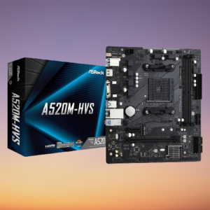 Asrock A520M-HVS, AMD A520 (AM4) Micro ATX