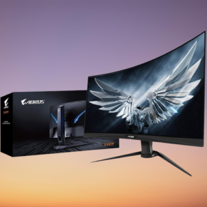 27″ GIGABYTE AORUS CV27F 165Hz Curved Gaming Monitor