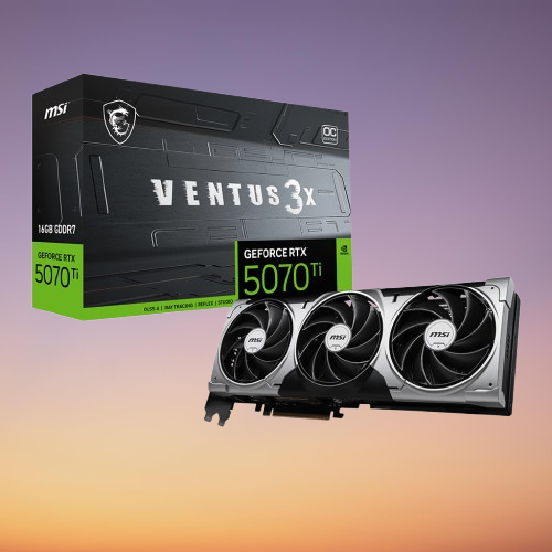 MSI GeForce RTX 5070 Ti VENTUS 3X OC 16GB GDDR7