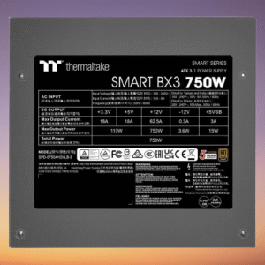 750W Thermaltake SMART BX3 80 PLUS Bronze Certified