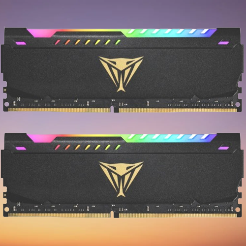 32GB DDR4 Patriot Viper Steel RGB 3600MHz (2 x 16GB) Black