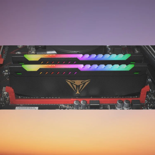 32GB DDR4 Patriot Viper Steel RGB 3600MHz (2 x 16GB) Black