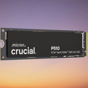 1TB Crucial P510 Black M.2 2280 PCIe Gen5 x4 NVMe