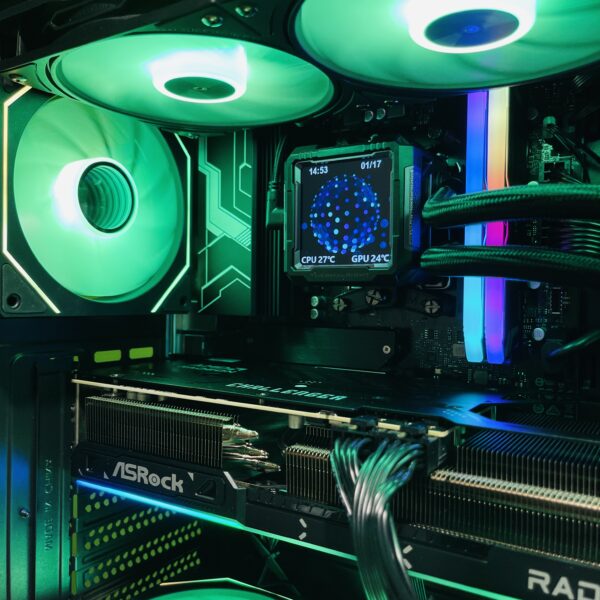 AMD Ryzen Gaming PC 7 7800X3D, RX 9070 XT 16GB