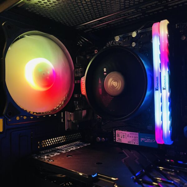 PC Gaming Ryzen 5, RTX 4060 8GB, 16GB DDR4