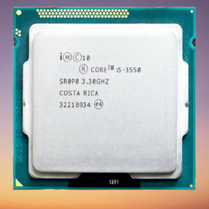 Intel Core i5-3550 4 Cores, 4 Threads, 3.70 GHz Turbo Processor