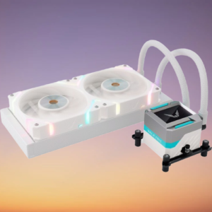Valkyrie Syn 240 ARGB Water Cooling, 2.4″ LCD Screen (White)