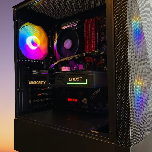 PC Gaming Ryzen 5, RTX 5050, 16GB DDR4
