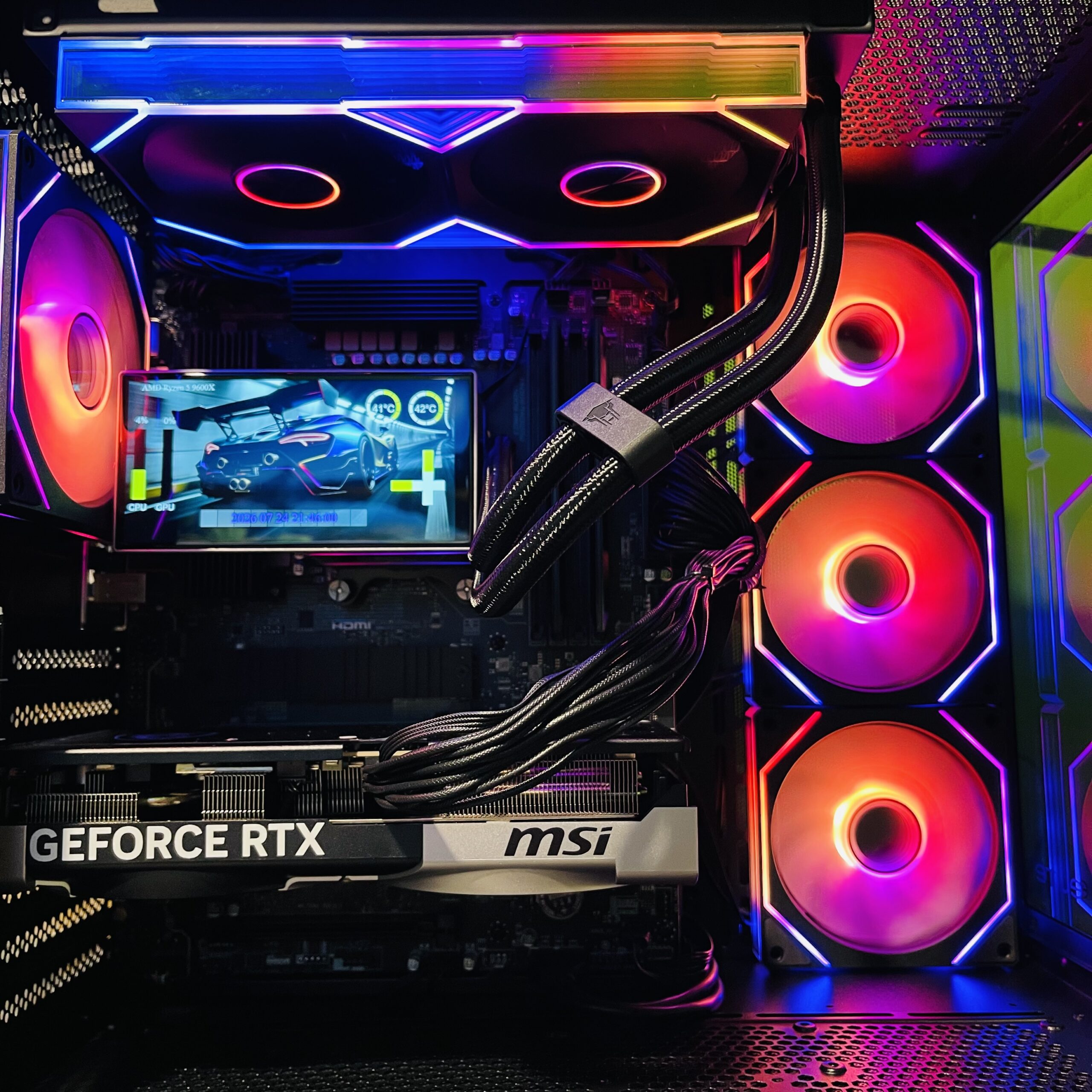 Gaming PC AMD Ryzen 5 9600X, RTX 5070 12GB, 32GB DDR5