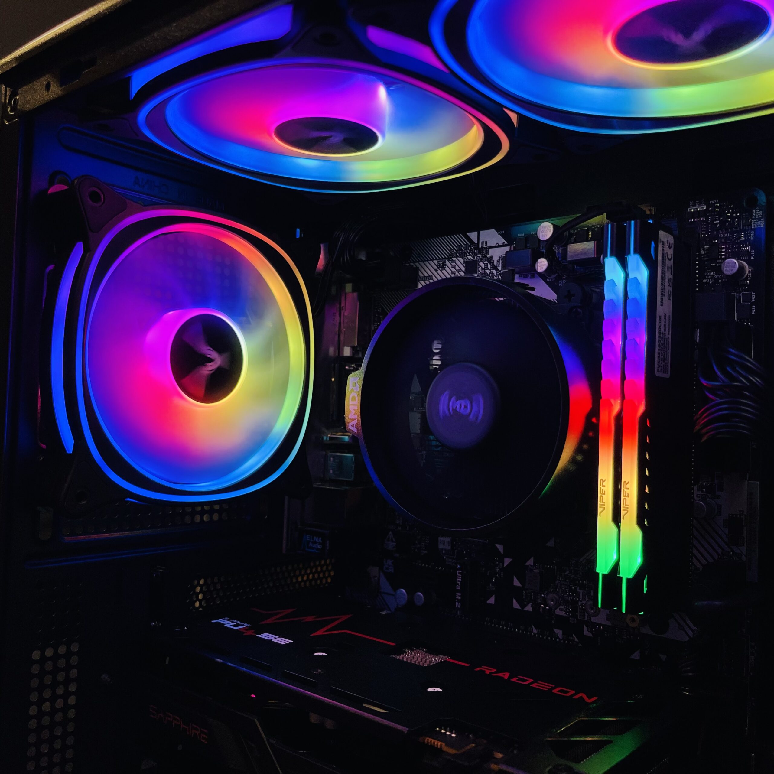 Gaming PC Ryzen 5, RX 6600 8GB, 16GB DDR4