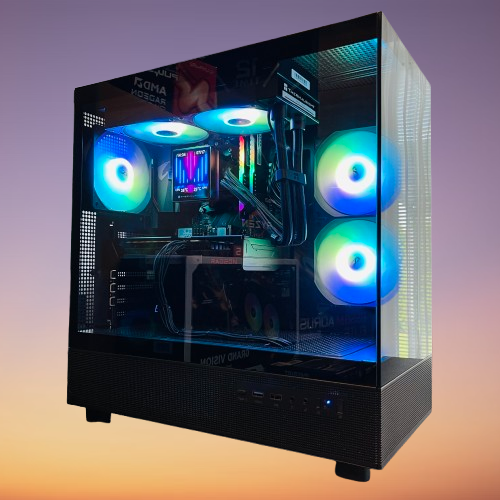 PC AMD Ryzen 5 5600XT, RX 9060 XT 16GB, 32GB ram