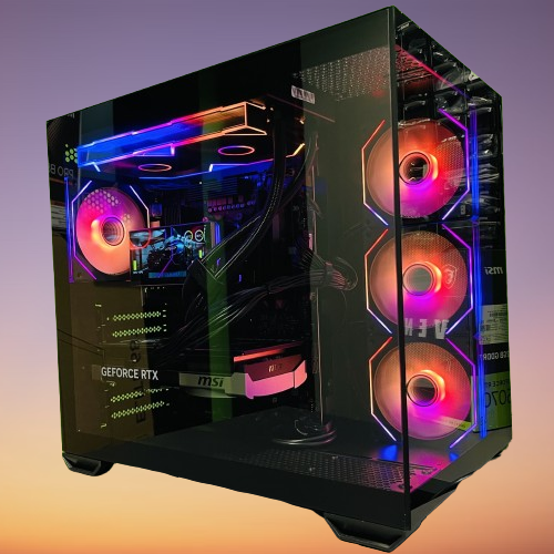 Gaming PC AMD Ryzen 5 9600X, RTX 5070 12GB, 32GB DDR5