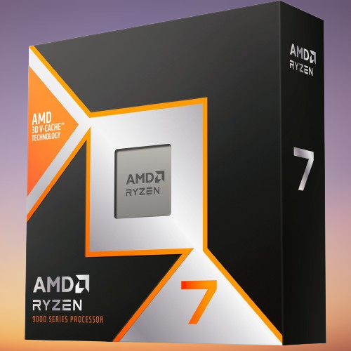 AMD Ryzen 7 9800X3D, 8 Core, 16 of Threads, 8 x 5.2GHz Turbo
