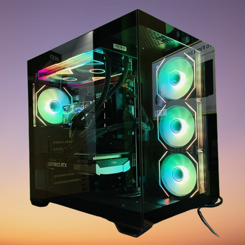 Gaming PC AMD Ryzen 5 9600X, RTX 5070 12GB, 32GB DDR5