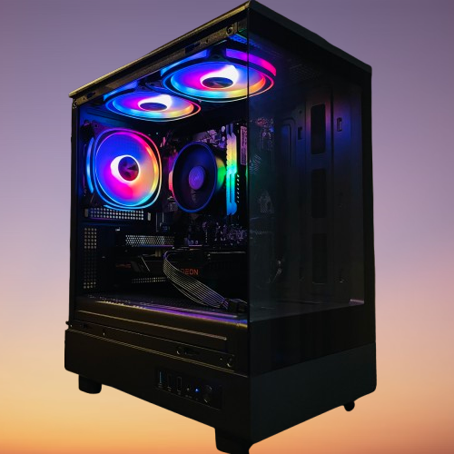 Gaming PC Ryzen 5, RX 6600 8GB, 16GB DDR4