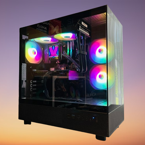 PC AMD Ryzen 5 5600XT, RX 9060 XT 16GB, 32GB ram