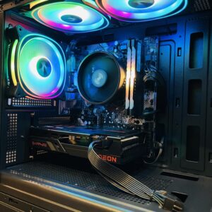 Gaming PC Ryzen 5, RX 6600 8GB, 16GB DDR4