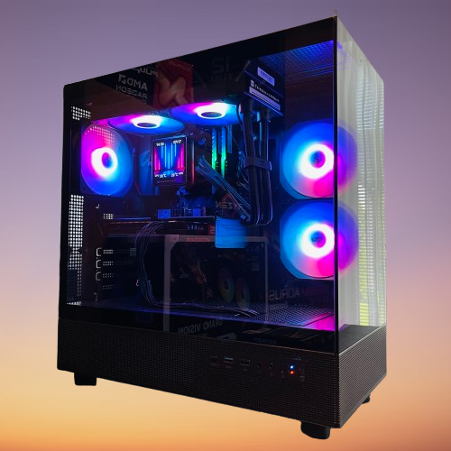 PC AMD Ryzen 5 5600XT, RX 9060 XT 16GB, 32GB ram