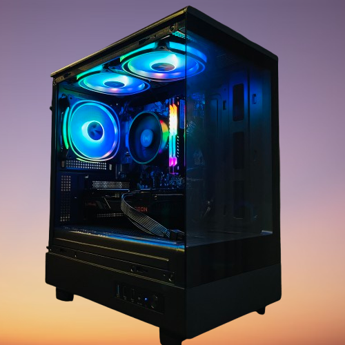 Gaming PC Ryzen 5, RX 6600 8GB, 16GB DDR4
