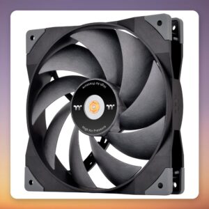 Thermaltake SWAFAN GT14 140 mm PWM Case Fan, TT Premium Edition, Single Pack