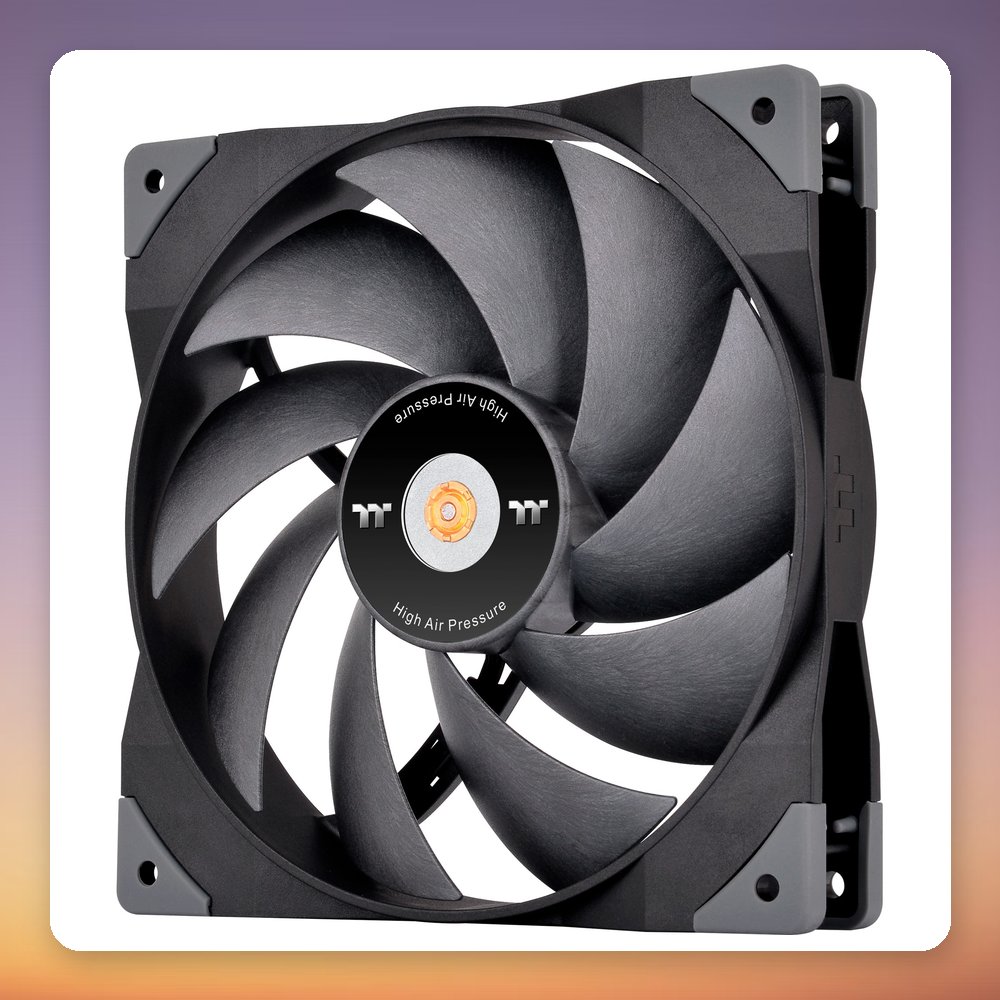 Thermaltake SWAFAN GT14 140 mm PWM Case Fan, TT Premium Edition, Single Pack