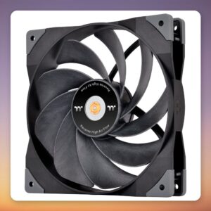 Thermaltake SWAFAN GT14 140 mm PWM Case Fan, TT Premium Edition, Single Pack