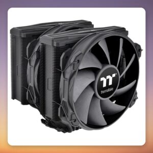 Thermaltake TOUGHAIR 710 Dual Tower CPU Cooler, 2x 140 mm Fans, 250W TDP, Black