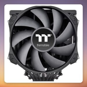 Thermaltake TOUGHAIR 710 Dual Tower CPU Cooler, 2x 140 mm Fans, 250W TDP, Black