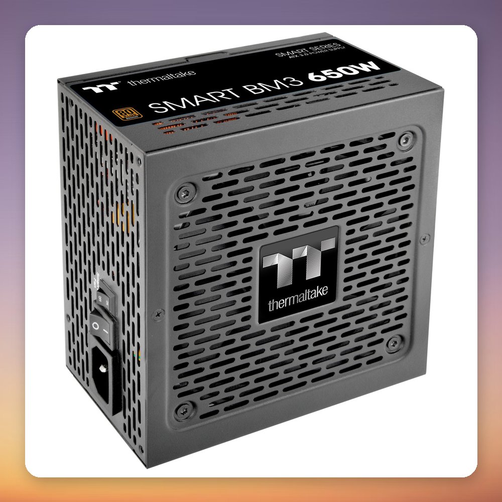 Thermaltake SMART BM3 650W 80 PLUS Bronze ATX 3.0 Semi-Modular PSU – image 2