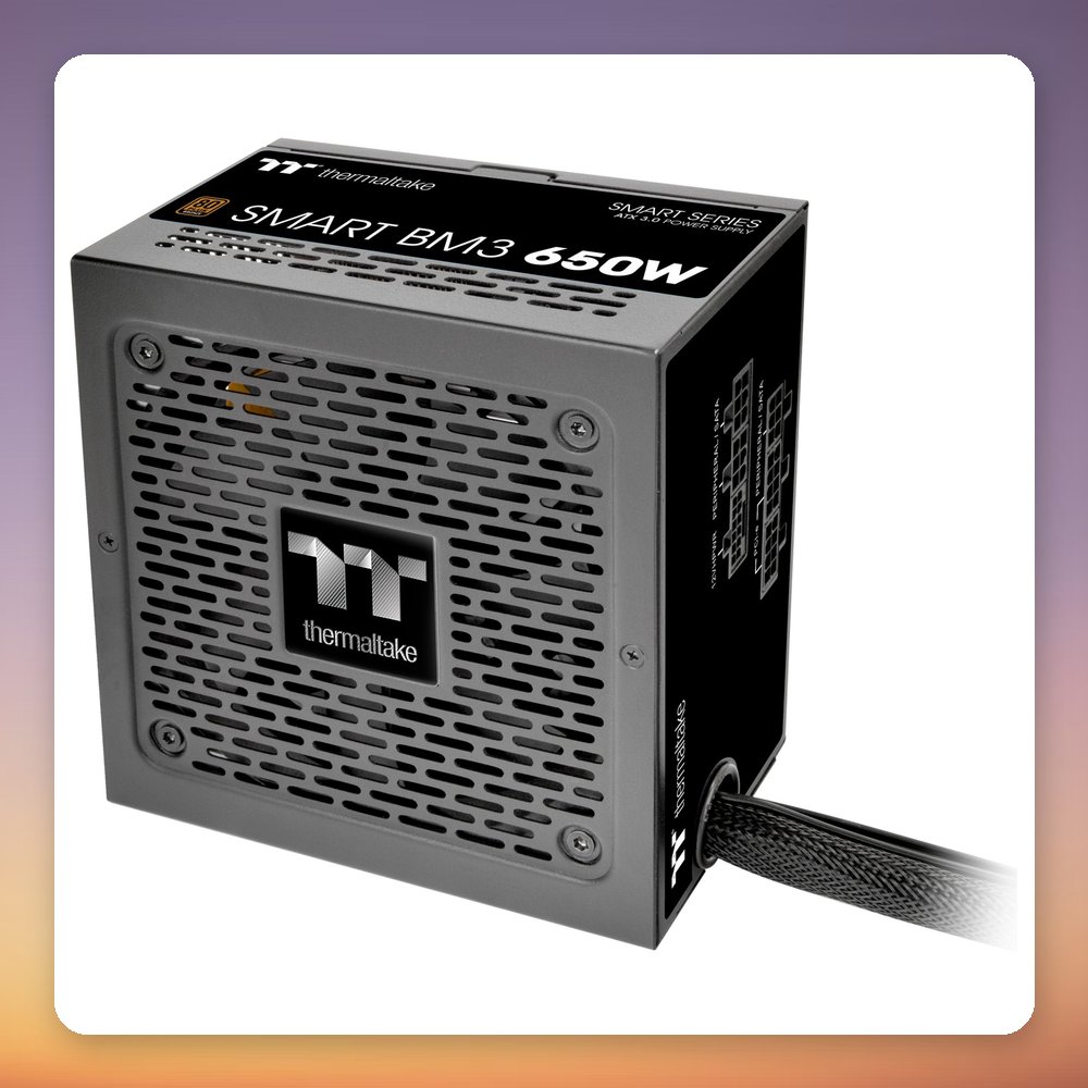 Thermaltake SMART BM3 650W 80 PLUS Bronze ATX 3.0 Semi-Modular PSU – image 3