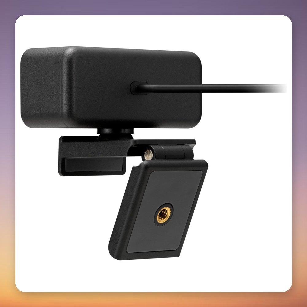 Kensington W1050 1080p Wide Angle Webcam, Fixed Focus, Black – image 5