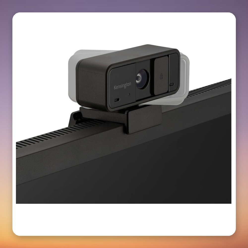 Kensington W1050 1080p Wide Angle Webcam, Fixed Focus, Black – image 6