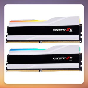 G.Skill Trident Z5 RGB 64 GB DDR5-6000 CL30 (2×32 GB) Intel XMP, White