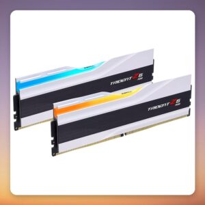 G.Skill Trident Z5 RGB 64 GB DDR5-6000 CL30 (2×32 GB) Intel XMP, White