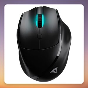 Sharkoon OfficePal M25W Wireless Mouse, 4000 DPI, 2.4 GHz, Rechargeable, Black