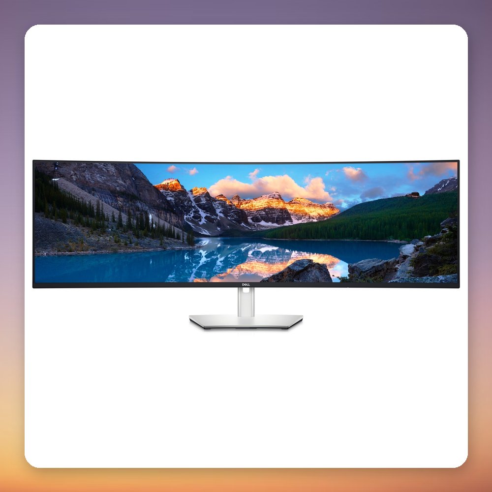 Dell UltraSharp U4924DW 49-Inch 5K Dual QHD IPS Black Curved Monitor, 90W USB-C – image 2