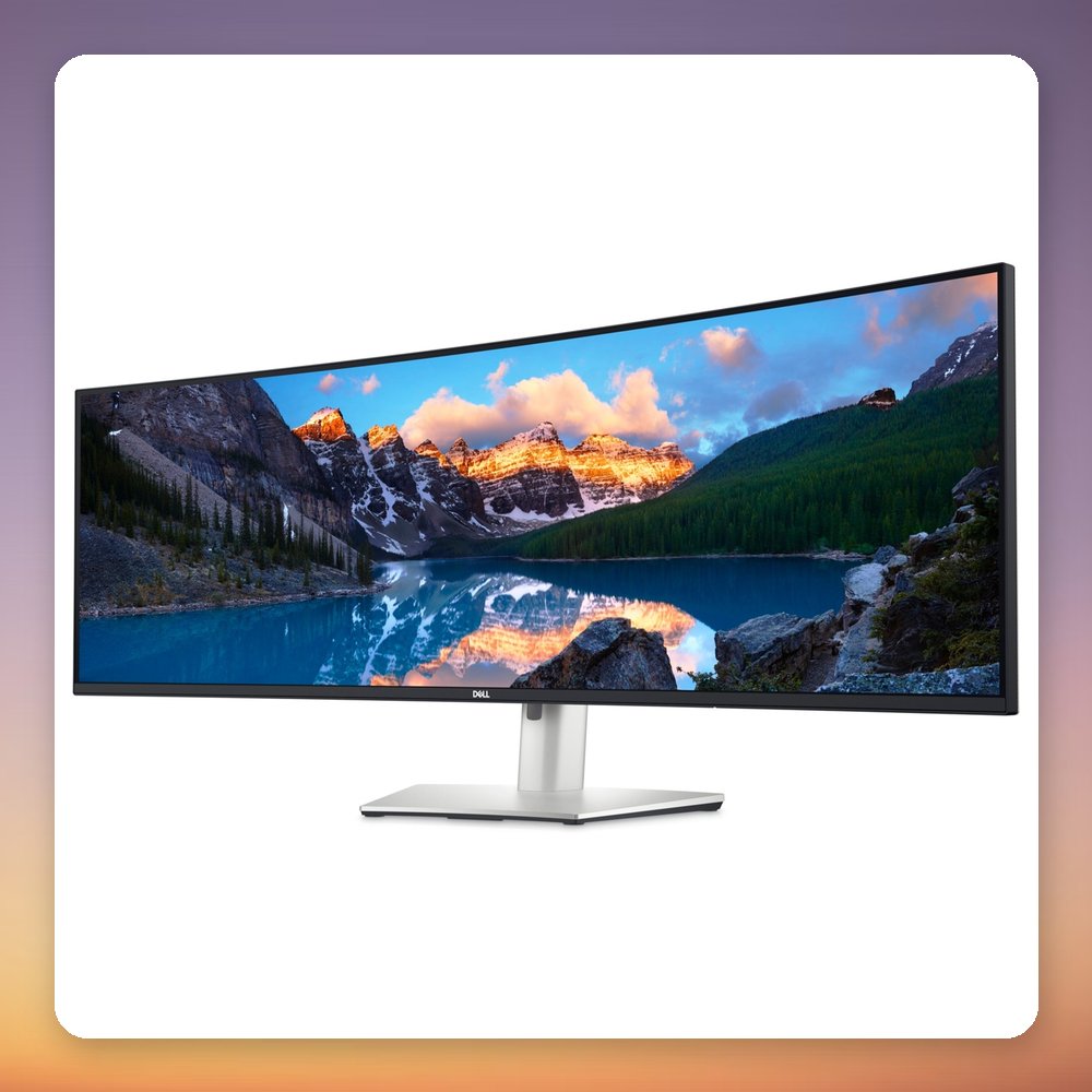 Dell UltraSharp U4924DW 49-Inch 5K Dual QHD IPS Black Curved Monitor, 90W USB-C – image 3