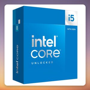 Intel Core i5-14600K 14-Core LGA 1700 Processor, 5.3 GHz Boost, Unlocked, Boxed (No Cooler)