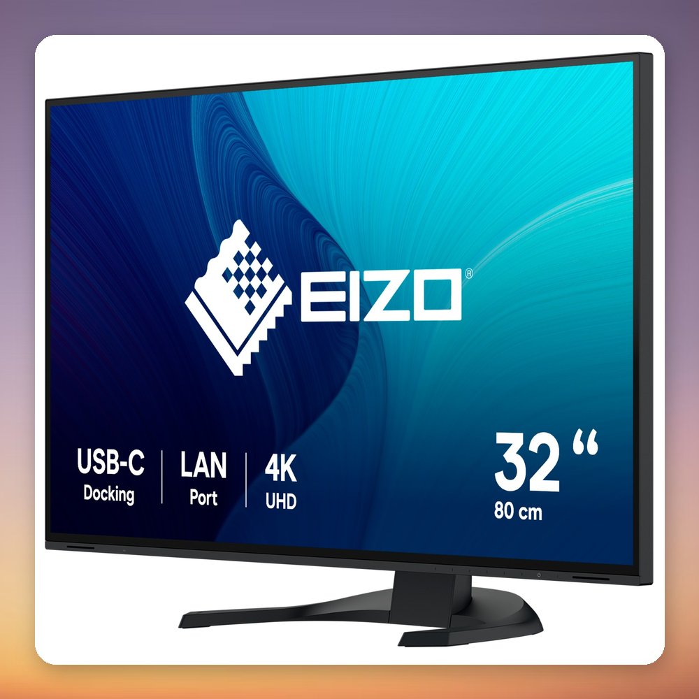 Eizo FlexScan EV3240X-BK 32-inch 4K IPS Monitor with USB-C 94 W Docking, Black – image 3