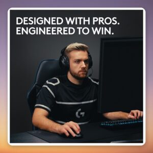Logitech PRO X SUPERLIGHT 2 Wireless Gaming Mouse, Black, 60 g, 2.4 GHz LIGHTSPEED